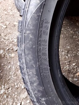 215/45/16 86v Falken - zimní pneu 2ks - 2