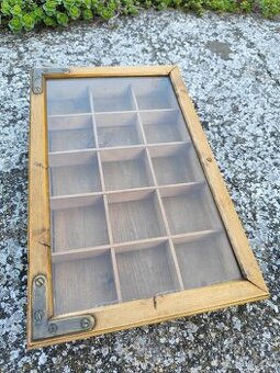 Stará sběratelská krabice, box na sbírku - 2