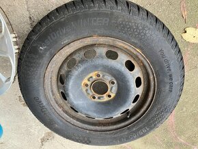 Zimní kola 195/95 R15 na plecháčích Ford - 2