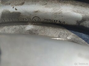 Prodám plechové disky vw crafter 5x120 r16 - 2