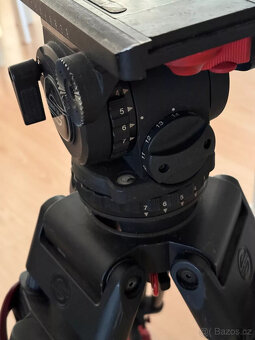 Sachtler Video 20 S1 Fluid Head s karbonovým stativem a stře - 2