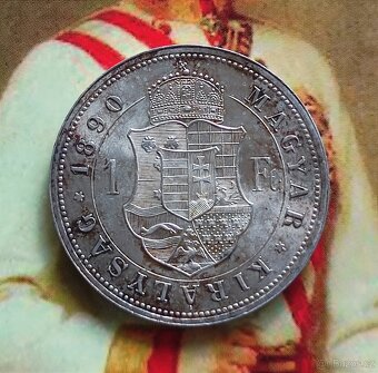 1 Zlatník 1890 KB - FIUME, RL - 2