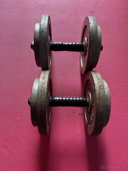 Činky 2x16kg - 2