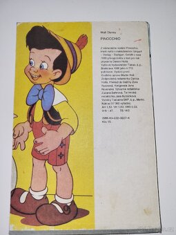 Kniha pinocchio walt Disney - 2