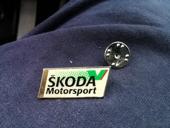 Ballow Reg'd odznak MOTOSPORT Škoda - 2