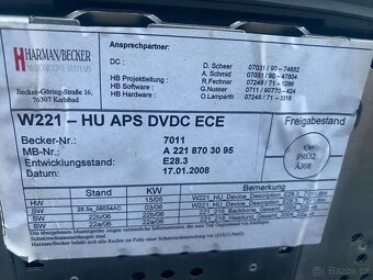 MERCEDES BENZ W221,W216 -CD-A2218703095,BE7011,BE7071 - 2