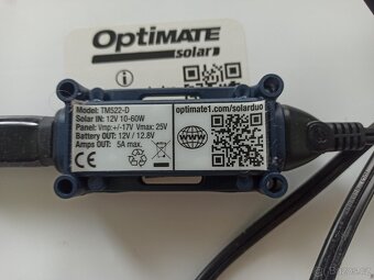 Solární nabíječka Optimate Tecmate - TM522-D4TK - 2