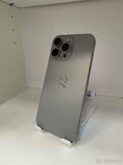 Prodávám iPhone 15 Pro Max 256 GB Přírodní titan - 2