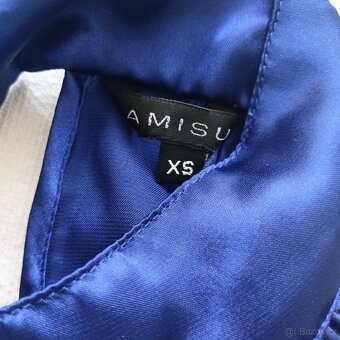 Nová společenská saténová halenka vázání za krk - 2