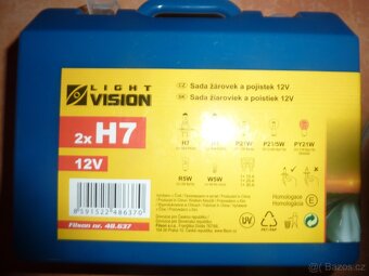 Sada žárovek UNI. H7+H7 "MEGA box" a dárek - 2