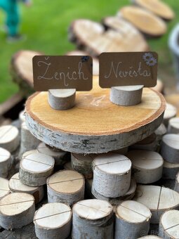 Držák jmenovek bříza - 2