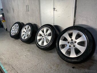 Zimní ALU sada Škoda 5x112 r16 s pneu 205/55/16 - 2