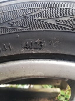 ALU + Celoroční pneu Nokian 195/50/15 - 2
