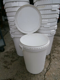 Sud soudek plastový s víkem obsah 35 - 50 litrů za 100 kč - 2