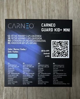 dětské GPS hodinky Carneo Guard Kid+ Mini. - 2