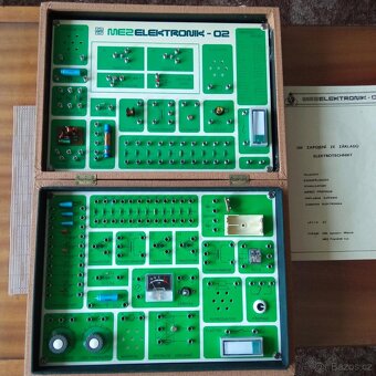 MEZ ELEKTRONIK 02 . školní pomůcka zapojování elektroniky dl - 2