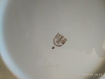 Retro dekorativní talíř zn. MZ - 2