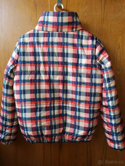 Barevná prošívaná zimní bunda bez kapuce Gate - 2