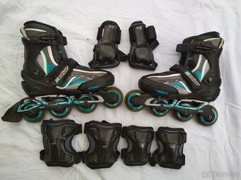 Prodám inline brusle 35-38 - 2