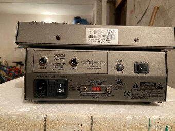 Crate Audio CMX42P napájený mini mixážní pult 2x50W - 2