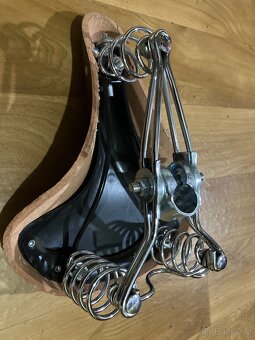 Retro sedlo kožené - 2