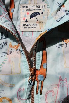 kočičková bunda Next - vel. 104 - 2