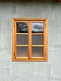 Špletová okna z modřínu - 2