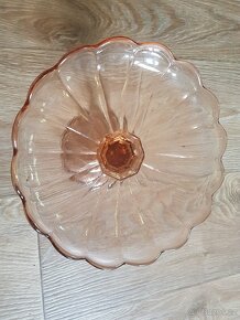Stará skleněná mísa - 2