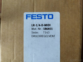 regulátor tlaku s měřidlem Festo LR-14-D-MIDI - 2