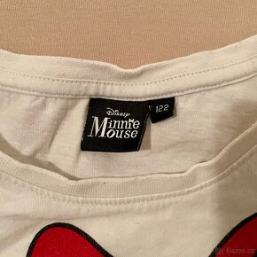 Dívčí vánoční set tričko a sukně Minnie Mouse vel. 122 - 2