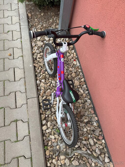 Dětské kolo Woom 2 fialový 14" - 2