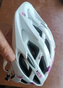 Cyklo helma dětská scott 50-56cm lehká - 2