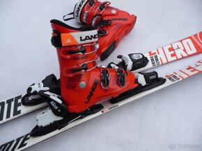 298. Lyže ROSSIGNOL - 120 cm + boty LANGE 33,5 eu - set - 2