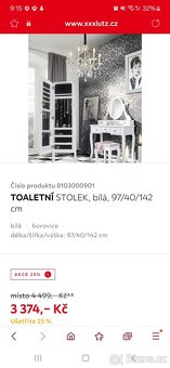 Toaletní stolek - 2