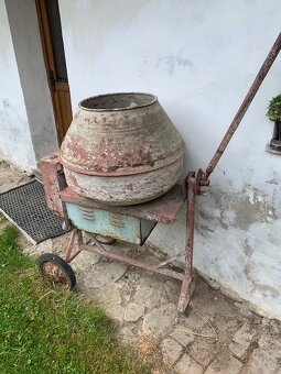 Stavební míchačku, - 2