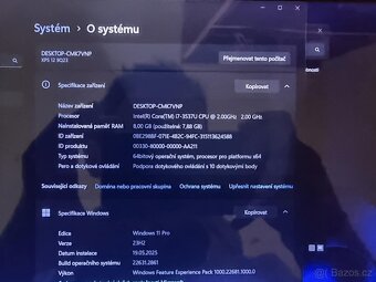 NTB Dell XPS 9Q23 Dotykové intel i7/ SSD / 8GB - 2