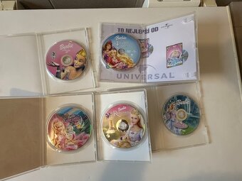 5x DVD filmy Barbie - 2