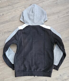 Bavlněná mikina na zip s kapucí PUMA 140–145 cm / 10 let - 2
