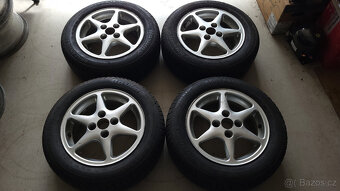 99% letní ALU kola 14" 4x100 Renault Clio, Thalia - 2
