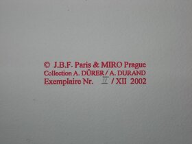 Grafický list Saint Antoine podle Dürera - 2
