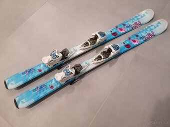 Prodám lyže značky Völkl chica. Velikost 110cm. - 2