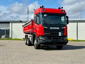 Scania G 500 XT 6x4 třístranný sklápěč Bordmatic - 2