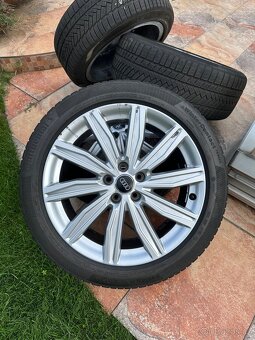 Kola audi r19 5x112 8J + zimní pneu continental 245/45/r19 - 2