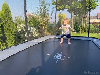 Trampolína EXIT Elegant Premium Deluxe 244x427 - 2