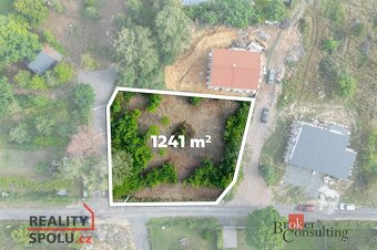 Prodej, pozemky/bydlení, 1241 m2, Mníšek pod Brdy , Praha-zá - 2