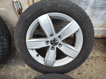 16"zimní alu sada Corvara 5x112 origo VW T-Roc Touran Karoq - 2