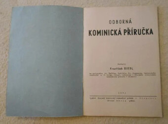 Koupím knihu Odborná kominická příručka (Riedl, 1953) - 2