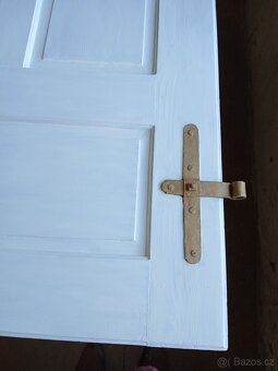 Prodám vchodové dveře z první republiky, možná i starší. Roz - 2