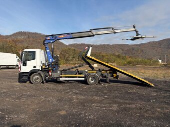 hákový nosič kontejnerů Iveco Eurocargo 120 hydraulická ruka - 2