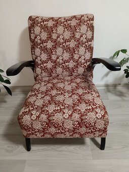 RETRO set - 60. léta - rozkládací gauč + 2 křesla - 2